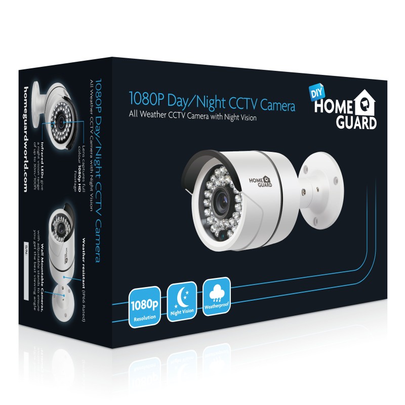 1080P Day/Night All Weather CCTV Camera w/ Night Vision